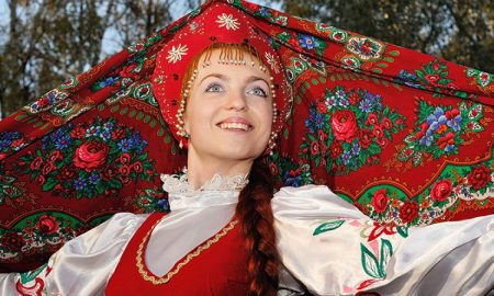 Славянская девушка