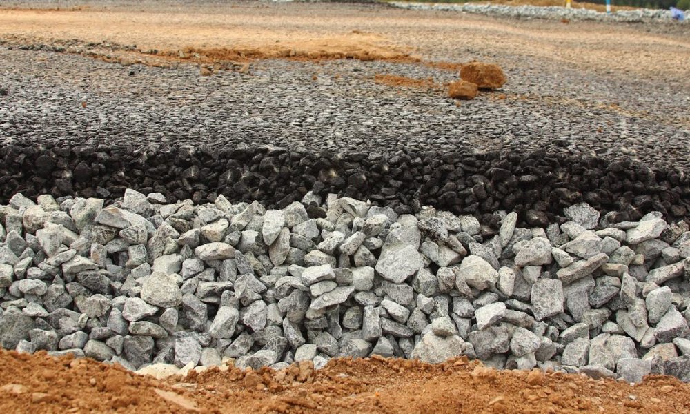 Щебень под фундаментом