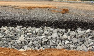 Щебень под фундаментом