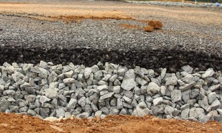 Щебень под фундаментом