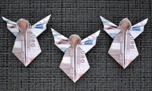 Ангелочки из денег