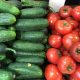 Помидоры и огурцы