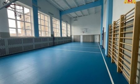 Спортивный зал в школе