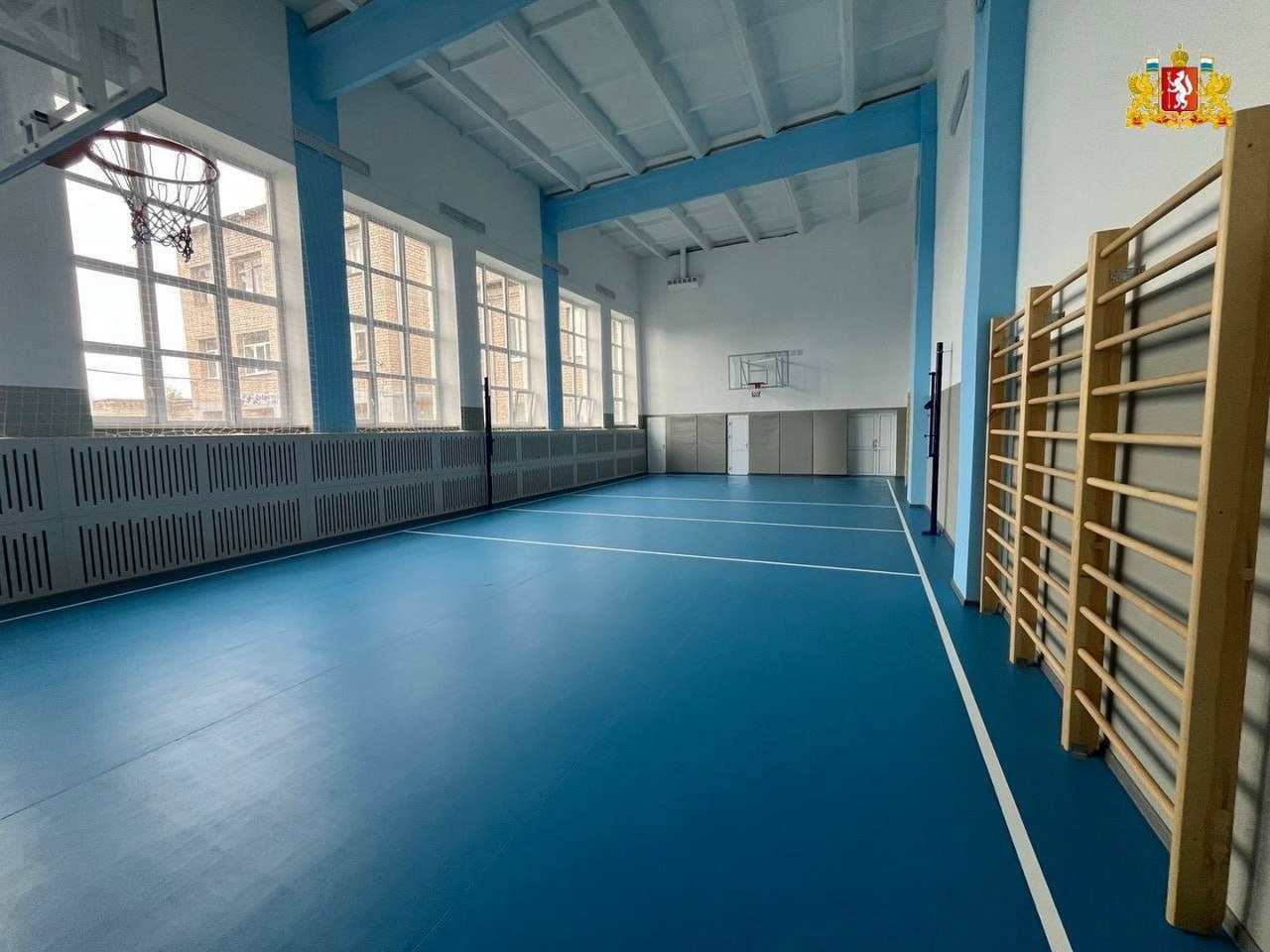 Спортивный зал в школе