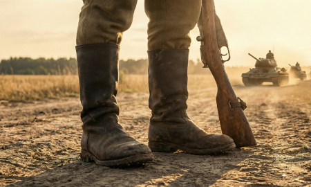 Кирзовые сапоги