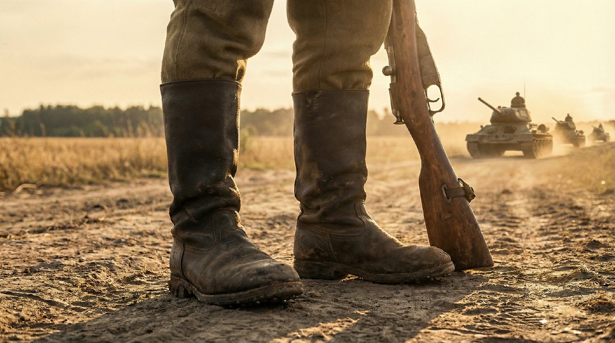 Кирзовые сапоги