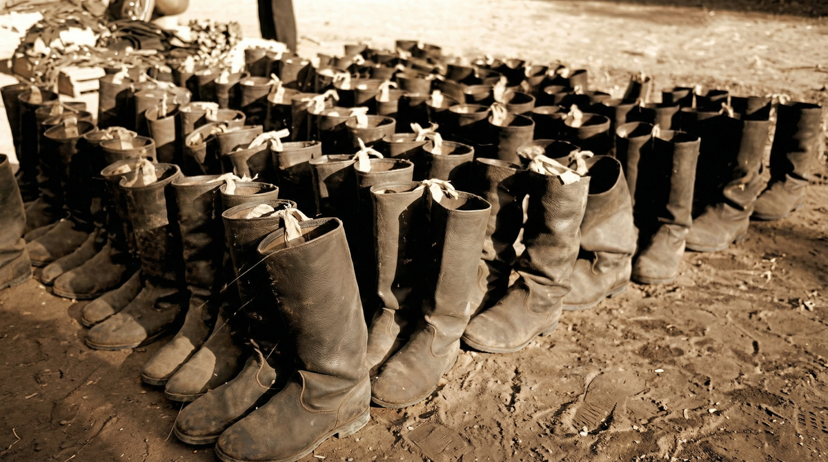 Сапоги солдат