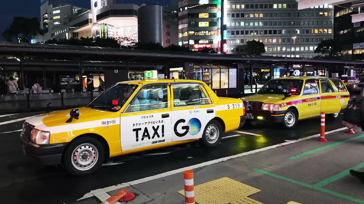 такси в Японии