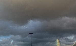 Хмурое небо над Екатеринбургом