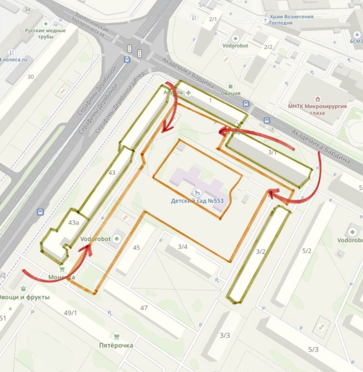 план квартала