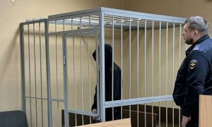 Обвиняемый в зале суда