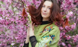 Девушка весной