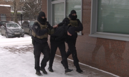 Спецслужбы проводят задержание