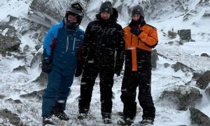 Туристы на перевале Дятлова