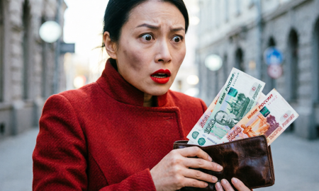 Девушка с деньгами