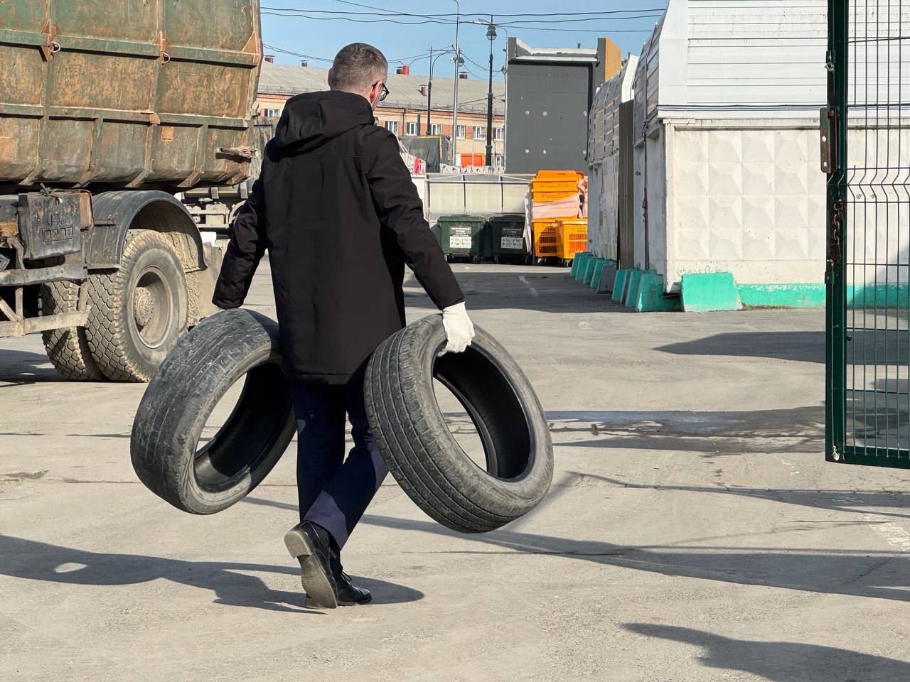 Переработка шин