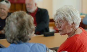 Бабушки разговаривают