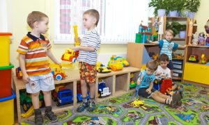 Детский сад с малышами
