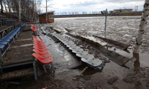 Паводок в городе