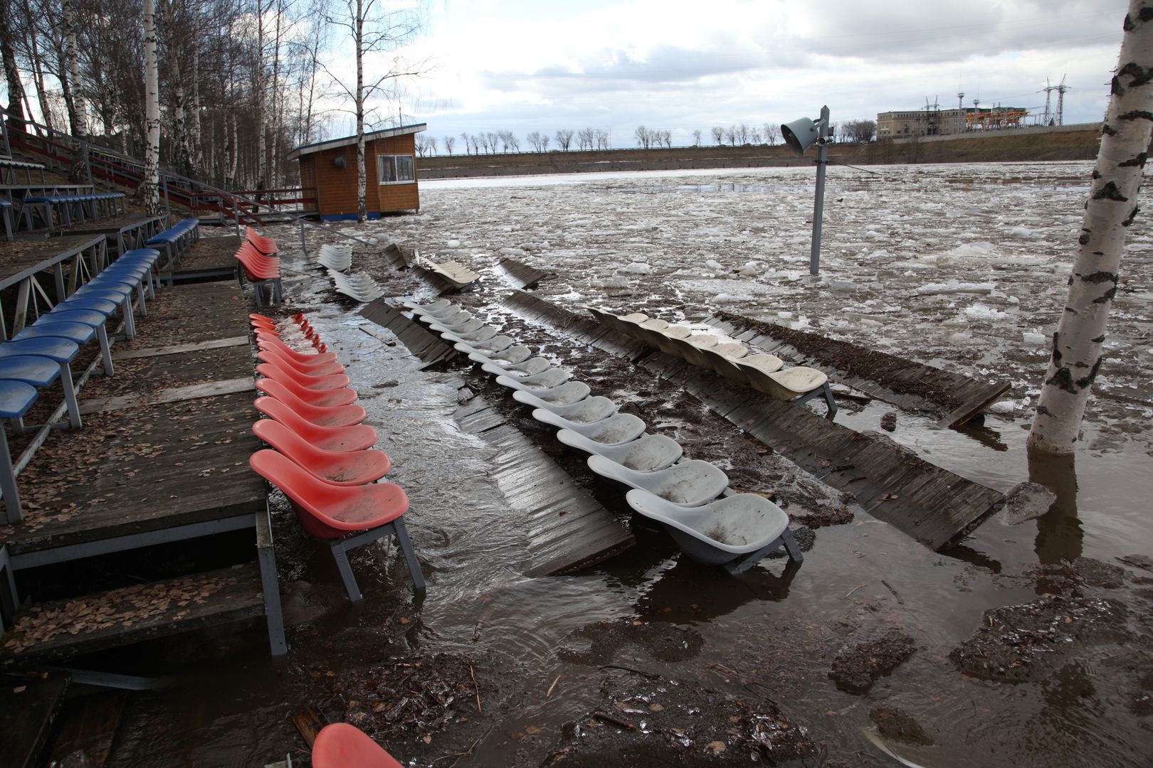 Паводок в городе