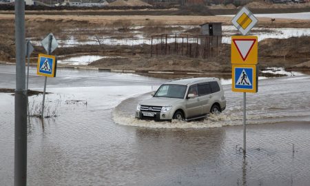 Паводок в городе