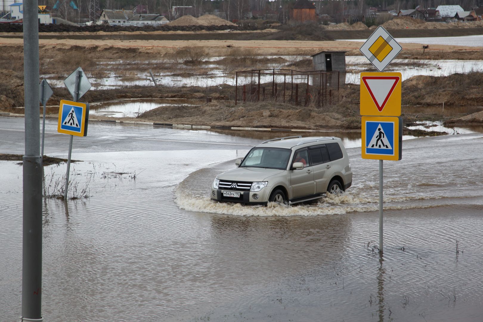 Паводок в области