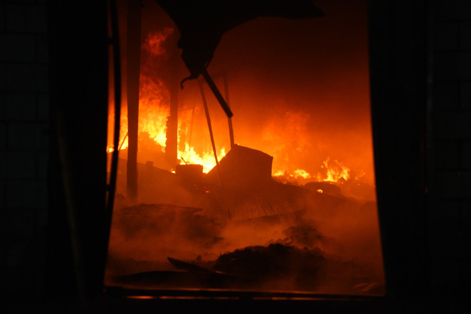 Тушение пожара