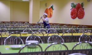 Столовая в гимназии