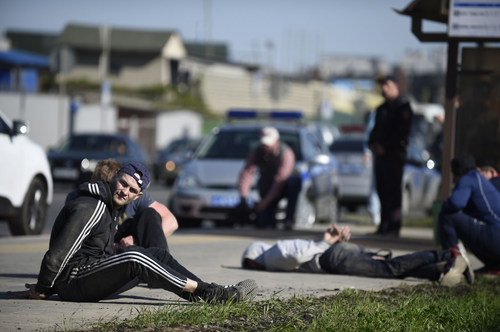 Избиение на улице