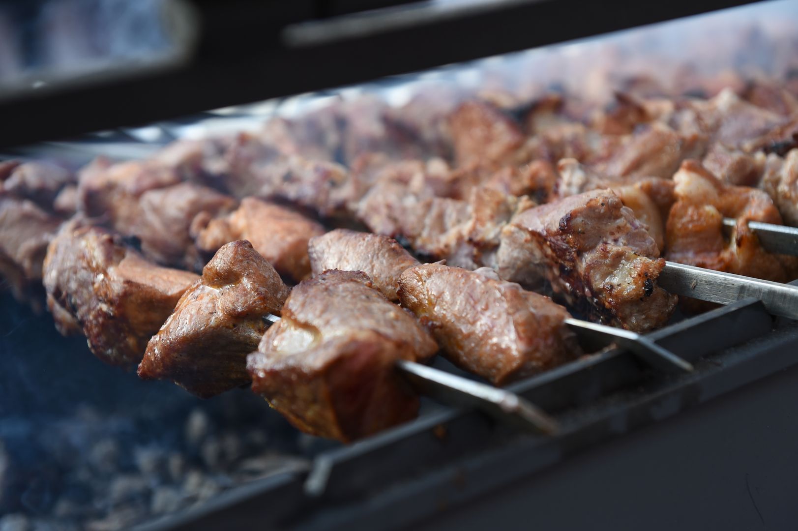 Приготовление шашлыка