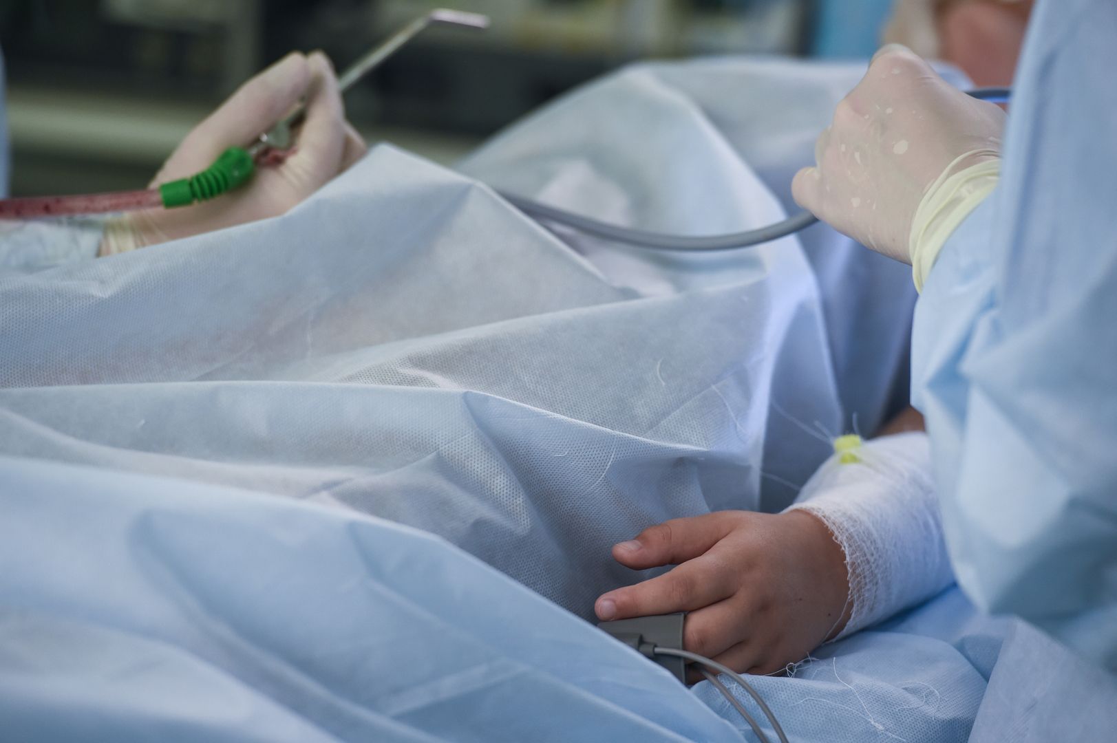 Девушка в больнице