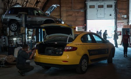 Такси на ремонте