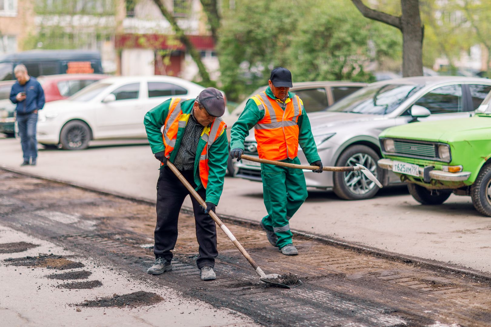 Ремонт дороги