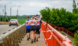 Забег в городе