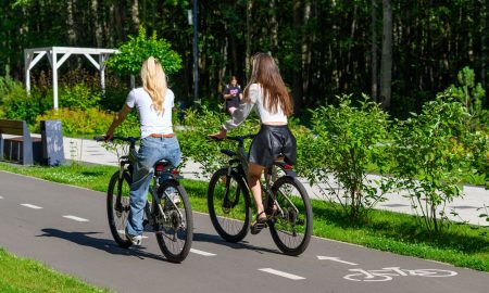Прогулка на велосипедах