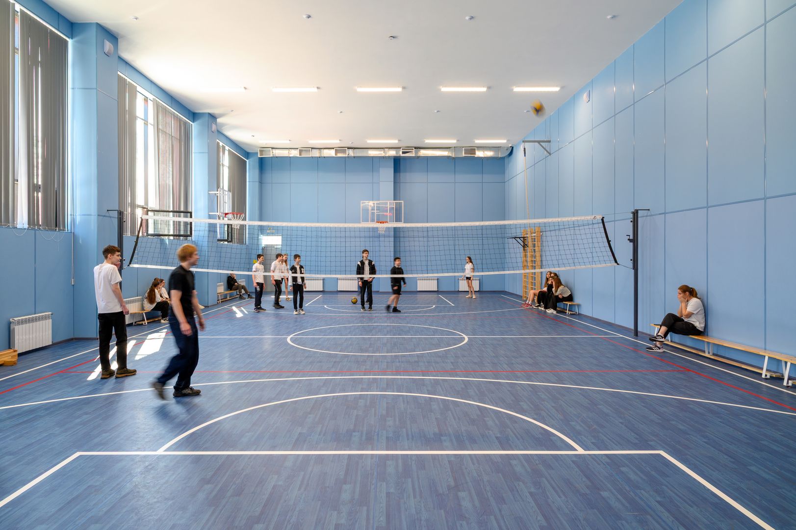 Кабинет физкультуры в школе