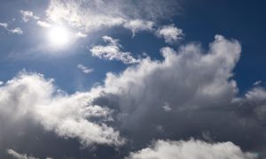 Голубое небо