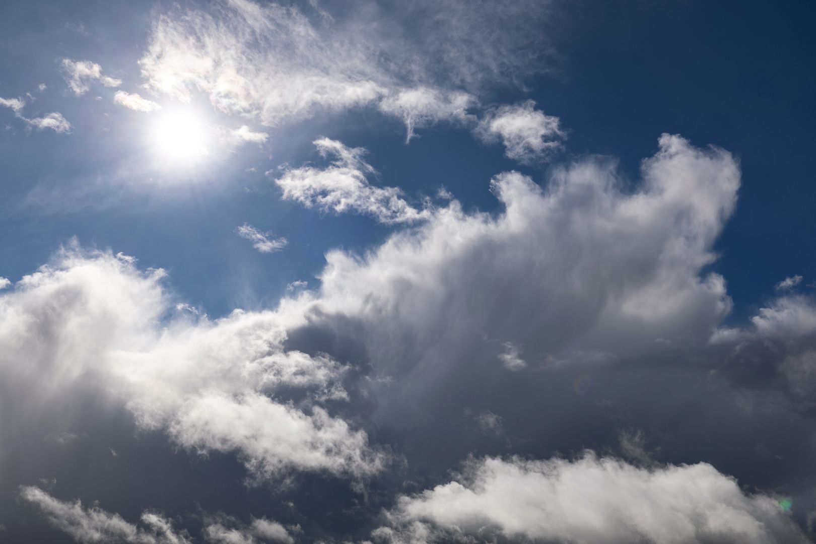 Голубое небо