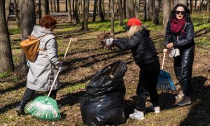 Субботник в городе