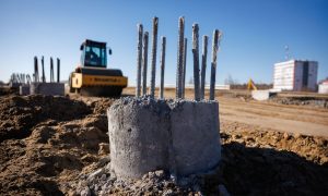 Строительство трассы