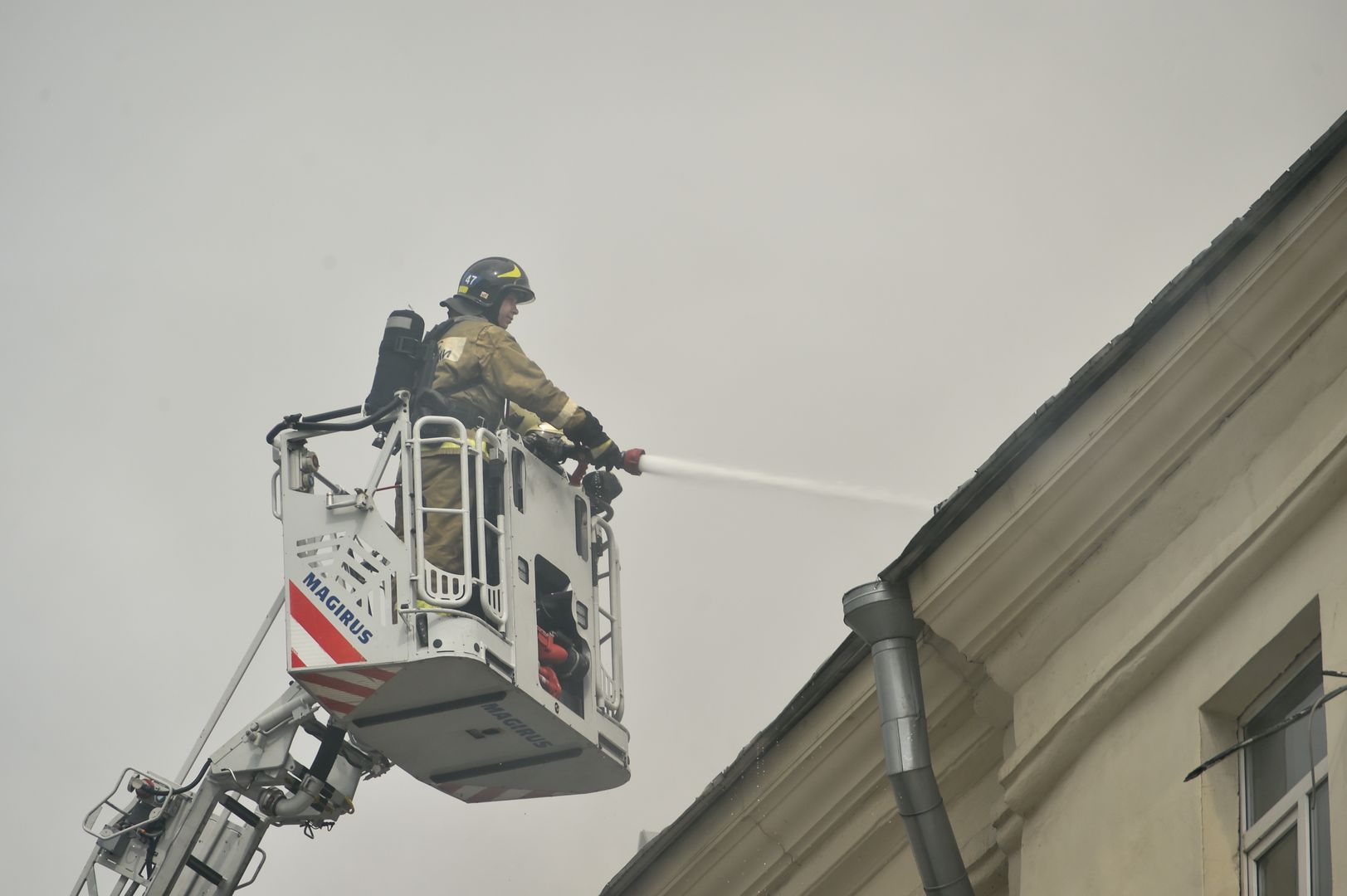 Тушение пожара