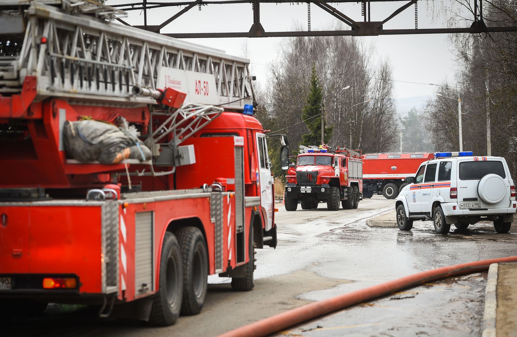 Тушение пожара