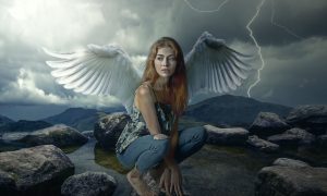 Женщина ангел