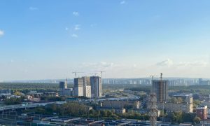 Вид на Екатеринбург