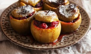 Запеченные яблоки