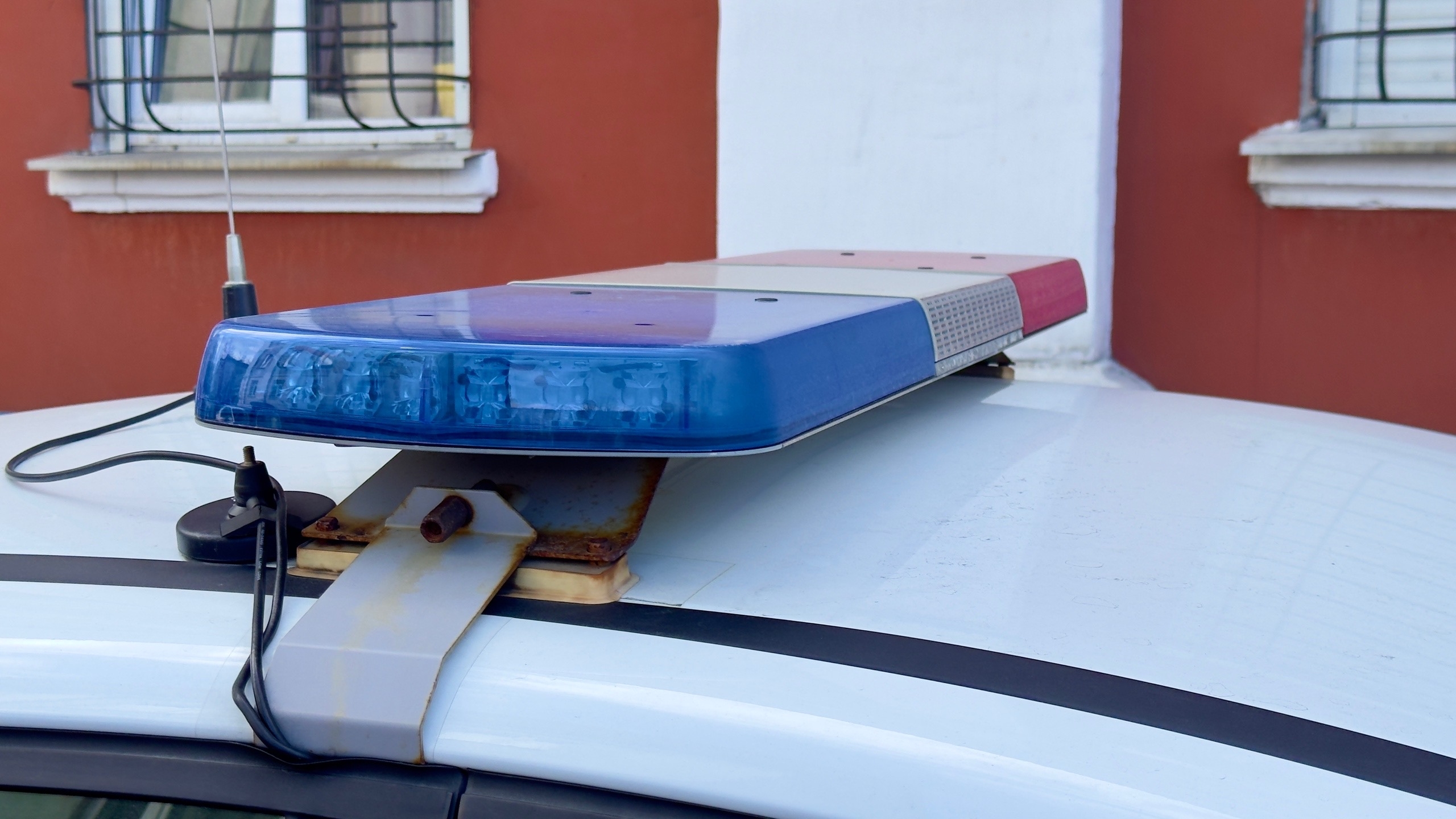 Проблесковый маячок автомобиля ГАИ