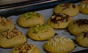 печенье с орехами