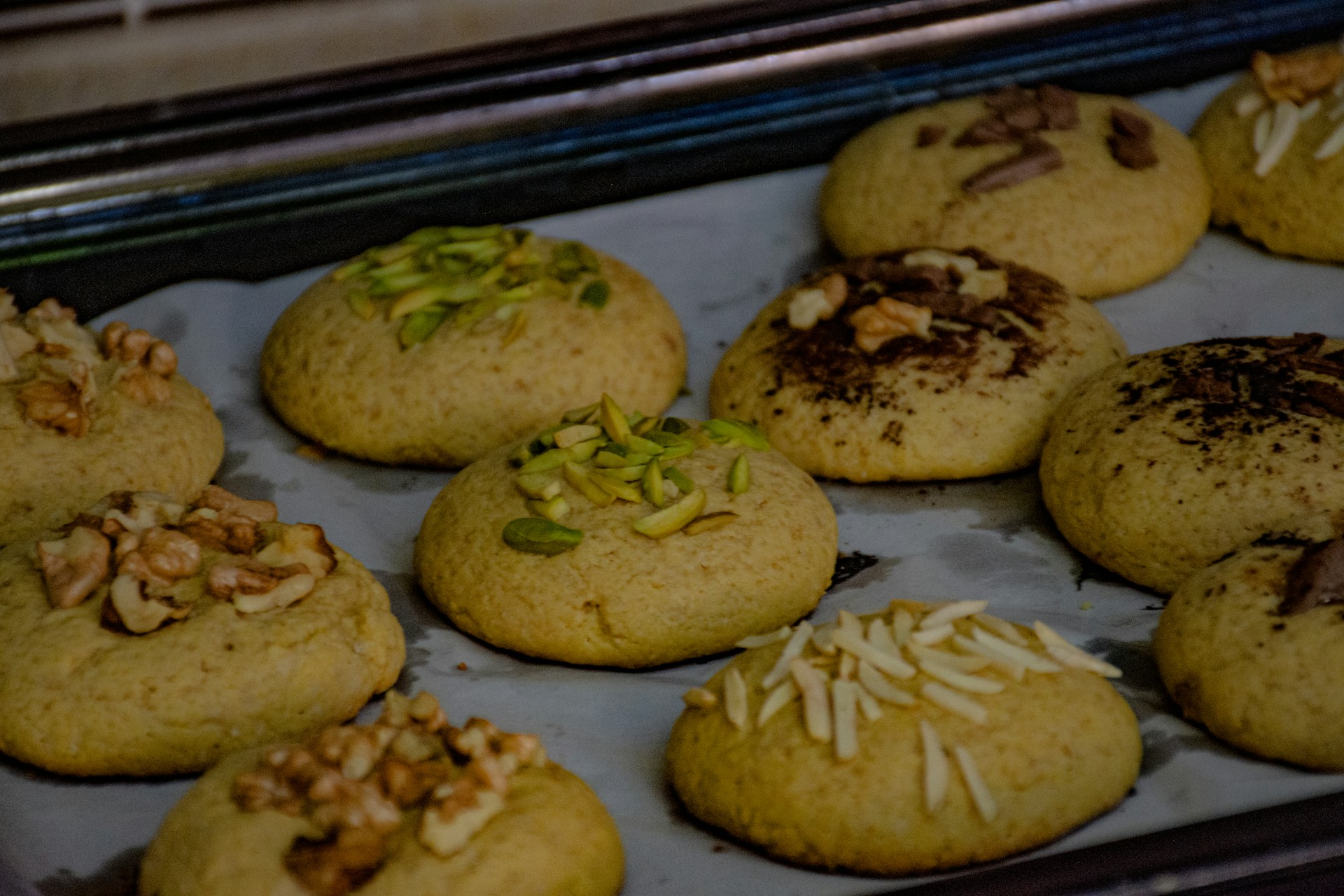 печенье с орехами