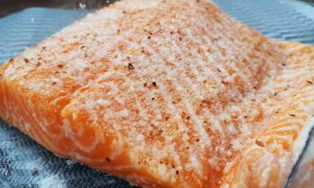 солёная красная рыба