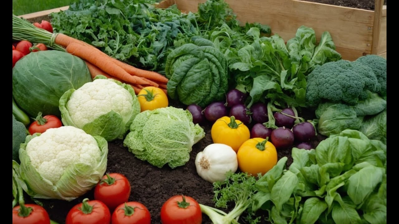 зелень и овощи